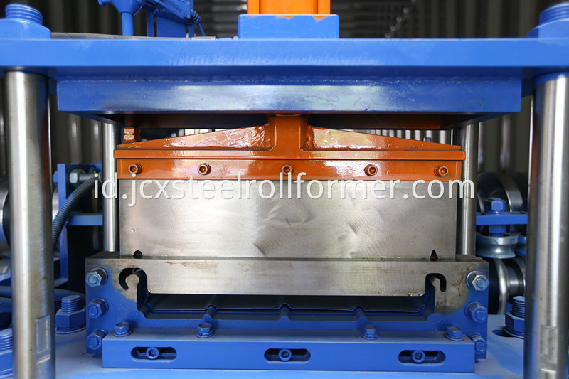 Joint Hidden Standing Seam Roofing Machine, Berdiri Seam Metal Roofing, Lock Seam Machine